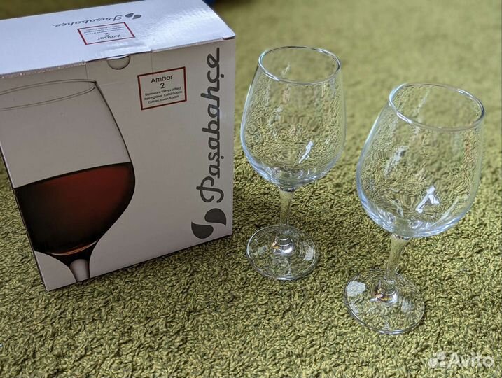 Новые бокалы для вина