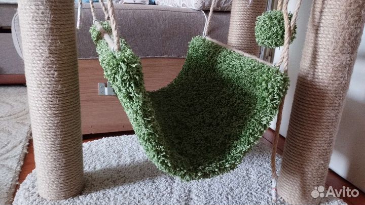 Когтеточка домик для кошки бу