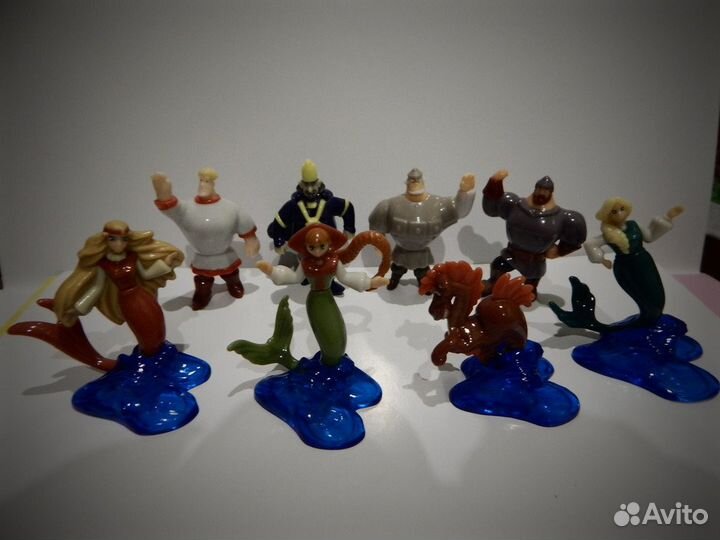 Коллекция киндер три богатыря