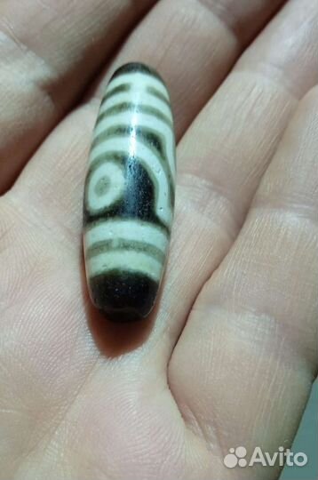 Бусина Дзи 2-глаза