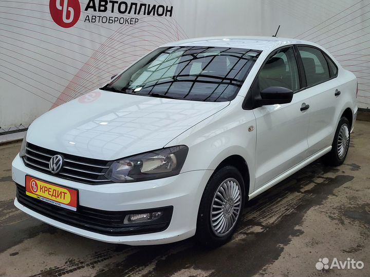 Volkswagen Polo 1.6 AT, 2018, 94 000 км