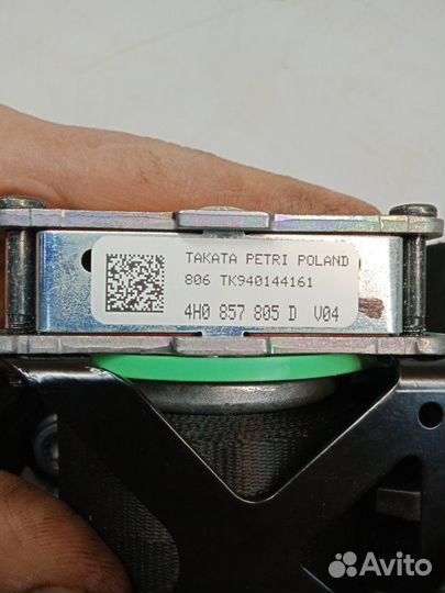 Ремень безопасности задний правый Audi A8 4H / D4