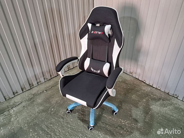 Игровое компьютерное кресло велюр