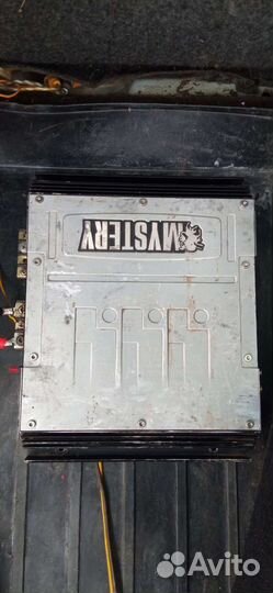 Сабвуфер и усилитель с проводами(полный комплект)