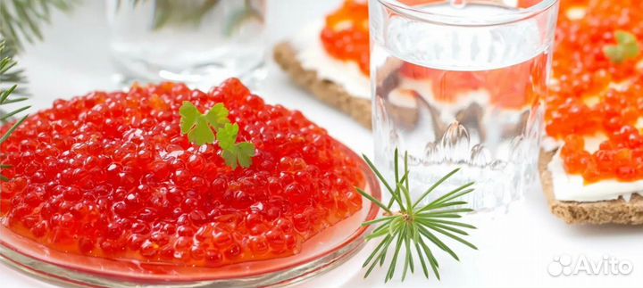 Красная икра из Камчатки
