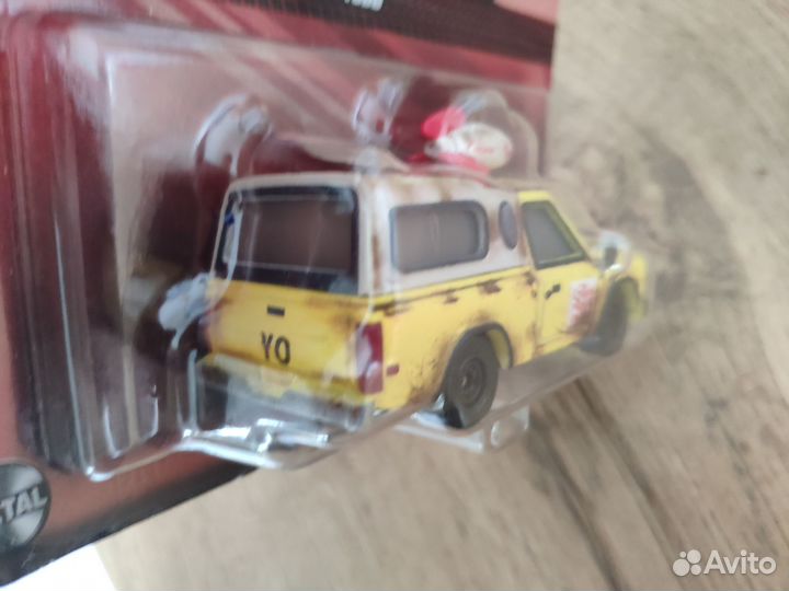 Машинка Тачки Тодд Овраг грома Mattel