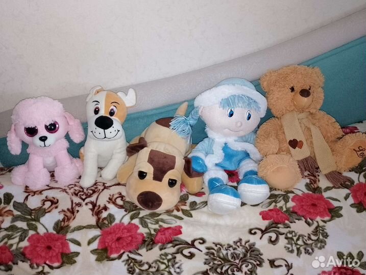 Мягкие игрушки пакетом