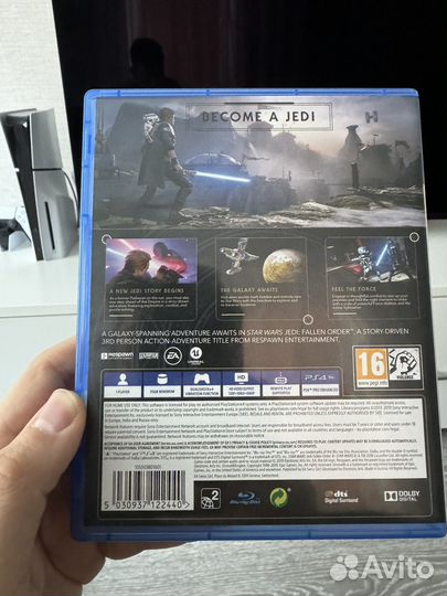 Star Wars Jedi fallen order диск ps4 ps5