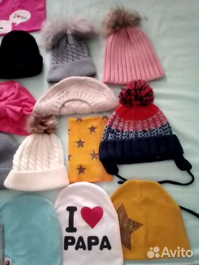 Шапка для девочки для мальчика