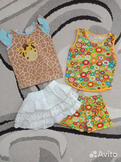 Вещи пакетом на девочку