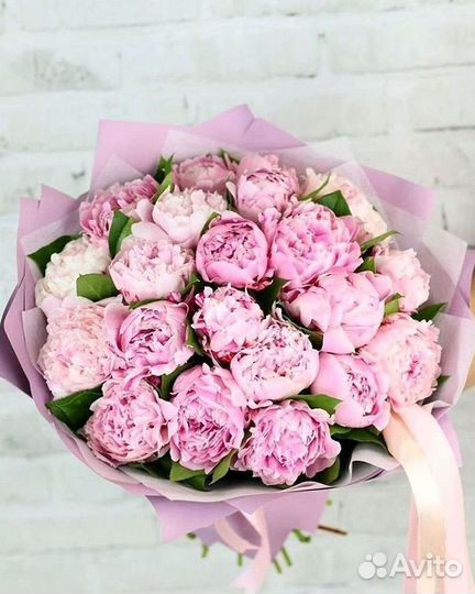 Пионы Букет пионов