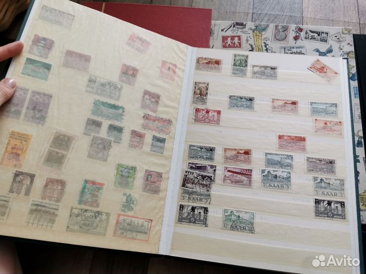 Альбомы с евро/немецкими марками,период с 1900г