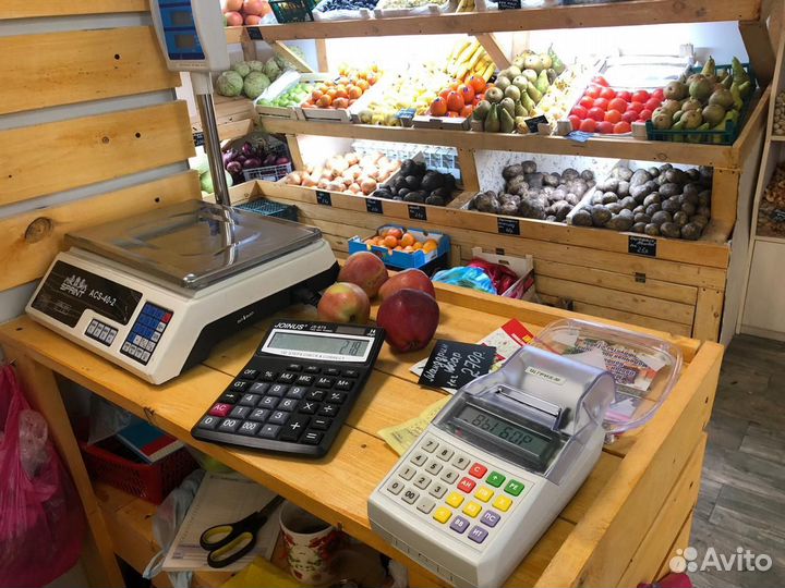 Оборудование для магазина, 1С, установка, обучение