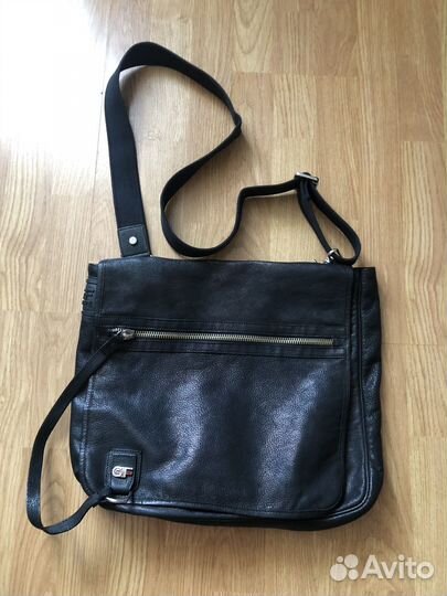 Сумка через плечо кожа GFFerre