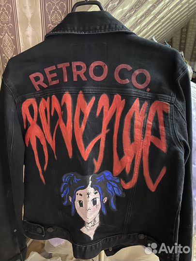 Джинсовая куртка женская 44 46