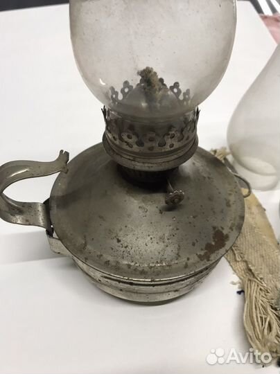 Настольная керосиновая лампа времен СССР