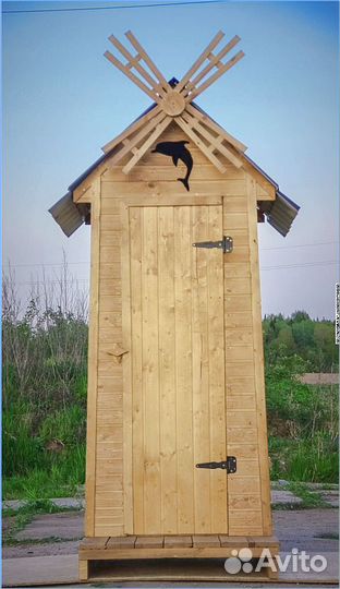 Уличный туалет домик с установкой тбк 883