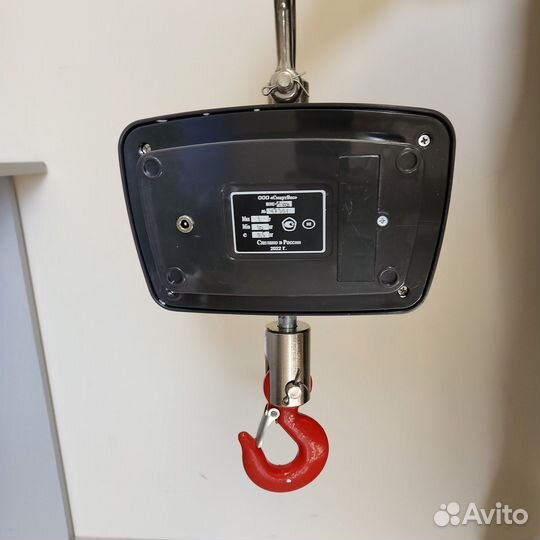 Легкие крановые весы 1 тн. Поверка, гарантия, пду