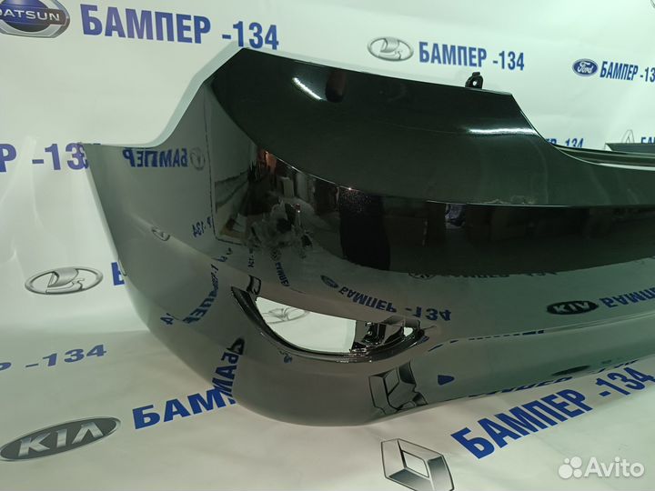 Бампер hyundai solaris 1 задний черный