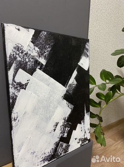 Интерьерная картина абстракция на холсте