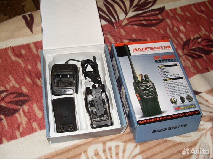 Рации Baofeng 888 (комплект-2шт.)