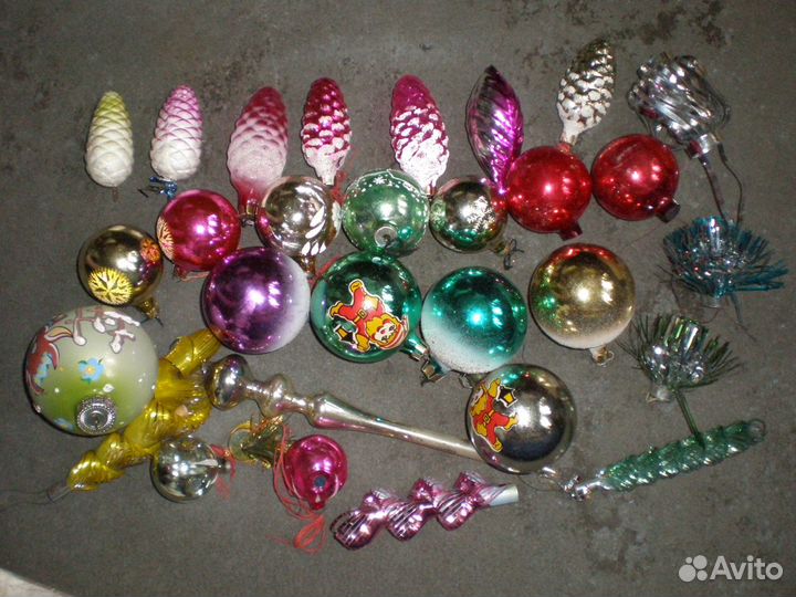 Дед мороз с Игрушками СССР