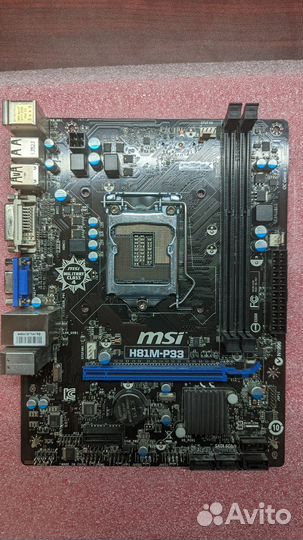 Материнские платы H81 mATX (LGA 1150 ) разные