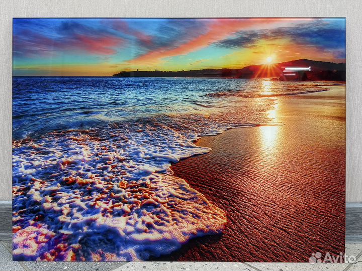 Картина на стекле. интерьерная картина