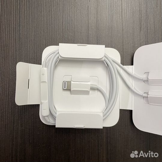 Наушники apple earpods lightning новые