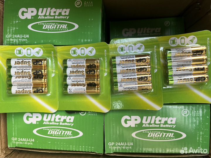 Батарейки GP super AAA