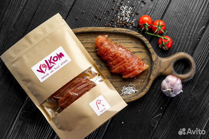 Мясные деликатесы Джерки Вяленое мясо Фрукты