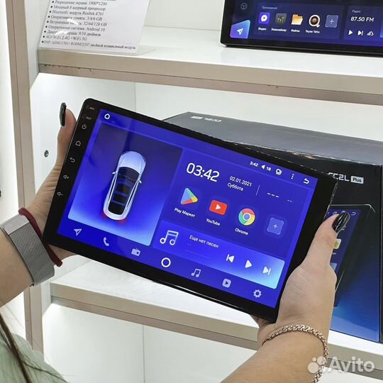 Магнитола Teyes 9’’ на Hyundai Elantra 4 HD