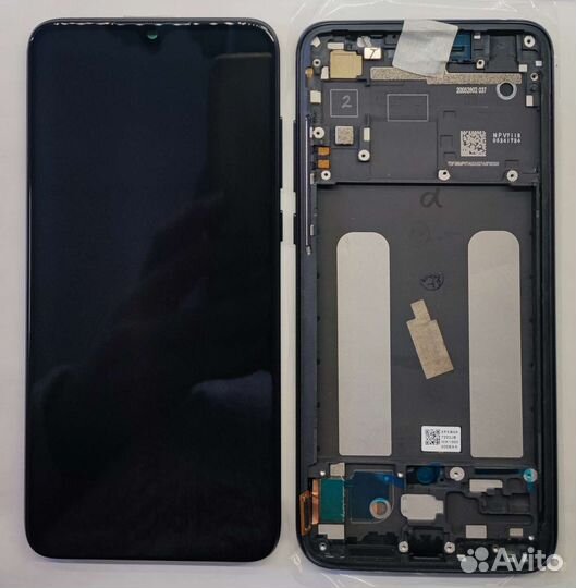 Дисплей Xiaomi Mi 9 lite оригинал в рамке