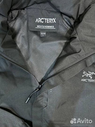 Ветровка Arcteryx люксовая, чёрная