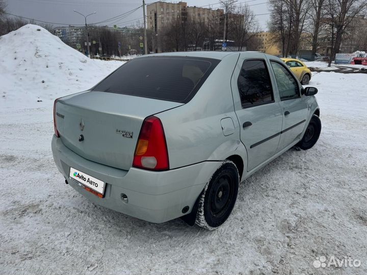 Renault Logan 1.6 МТ, 2007, 270 740 км