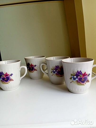 Чашки для чая набор, 200 мл