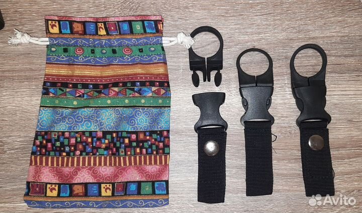 Держатель для бутылки, карабин