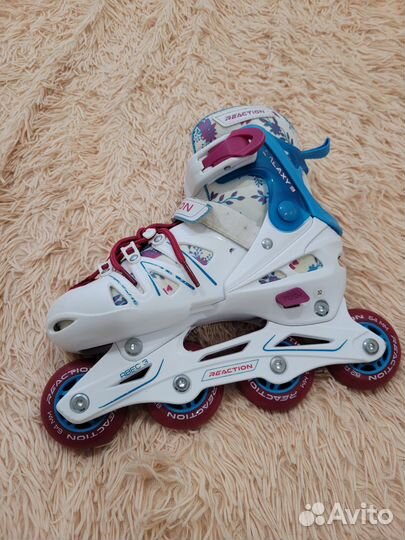 Ролики детские для девочек размер 32-35