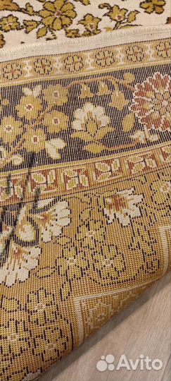 Ковер шерстяной 2 на 3, натуральный