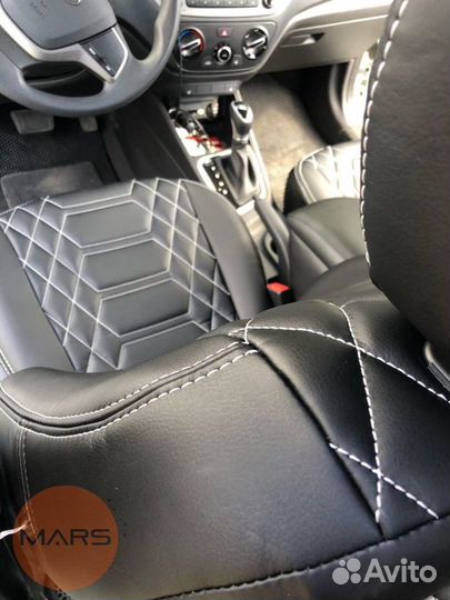 Авточехлы на Solaris