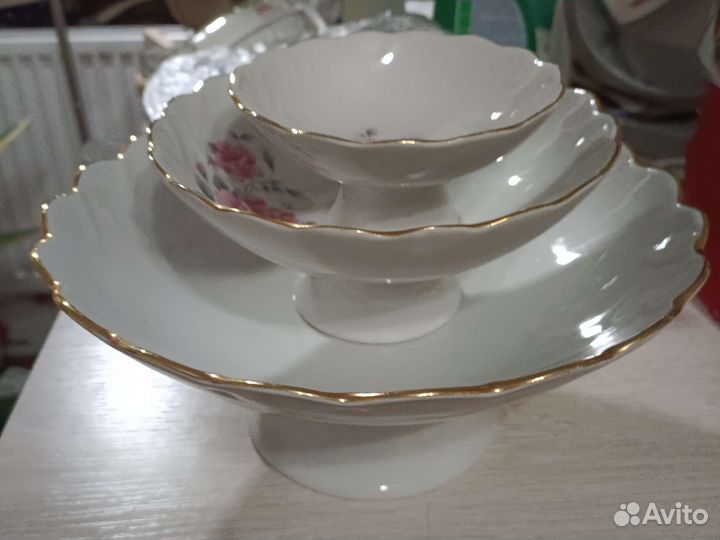 Винтажная посуда СССР лфз, лоз