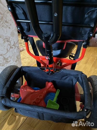 Велосипед детский с ручкой/коляска