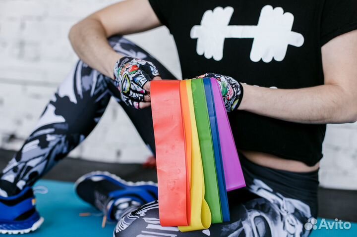 Мини эспандеры латексные (5шт)