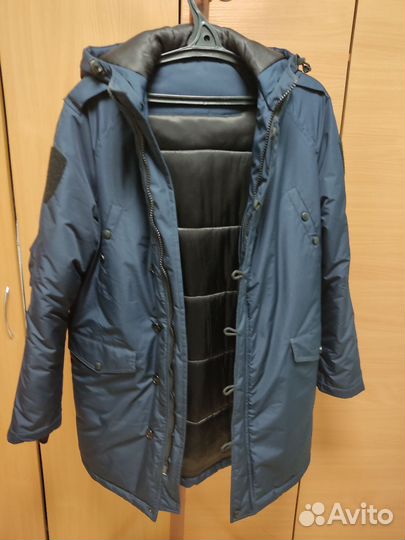Мужская зимняя парка мвд