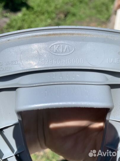 Штампованные оригильные диски kia rio 3,4