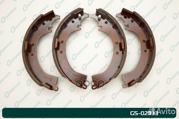 GS-02333 колодки барабанные G-Brake / / GS023