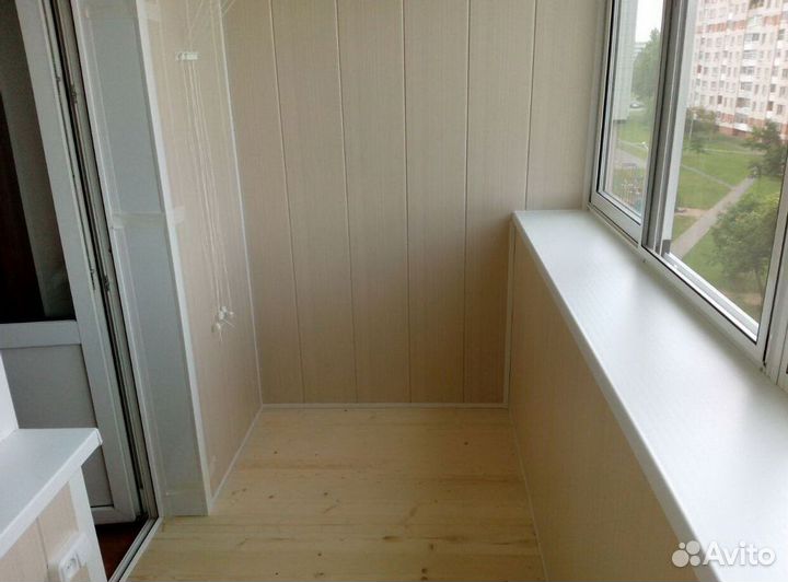 Отделка балконов и лоджий