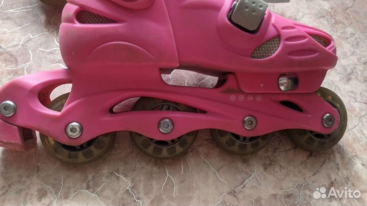 Роликовые коньки детские раздвижные