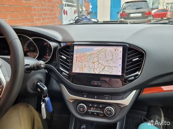 Android магнитола LADA Vesta 2015-2022, есть Teyes