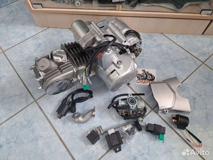 Двигатель ATV-125 1 + 1 с реверсом